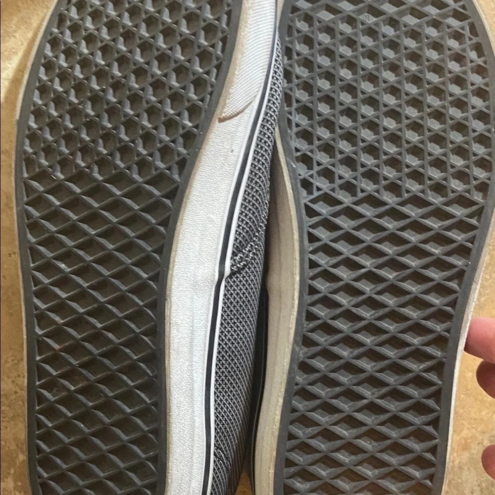 Vans Gray Canvas Sneakers